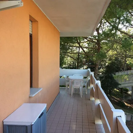 Three-bedroom Flat With Balcony In * Bibione